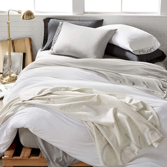 Calvin Klein Other - Calvin Klein Cotton Duvet Cover (Queen) + Shams